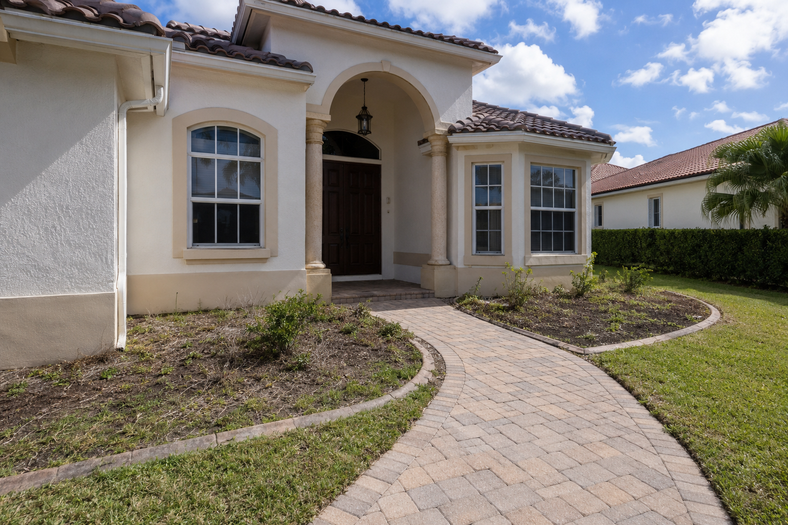 Hialeah Marble Chip Rock Project Start